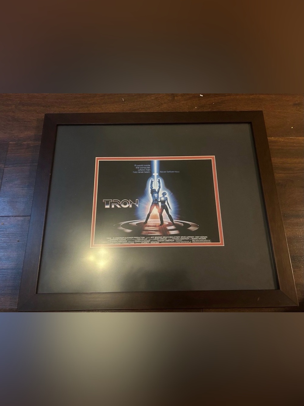 Tron (1982) Original Half Sheet Movie Poster 28x22